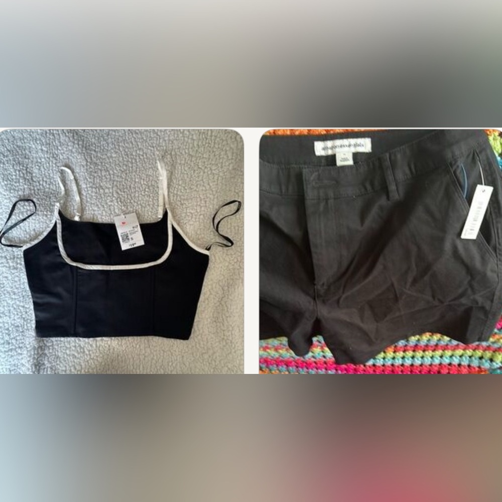 Camisole & Cargo Shorts bundle